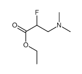 ethyl 3-(dimethylamino)-2-fluoropropanoate Structure