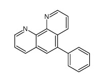 5-苯基-1,10-菲咯啉结构式