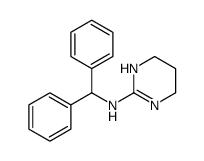 N-benzhydryl-1,4,5,6-tetrahydropyrimidin-2-amine结构式