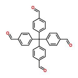 4-[tris(4-formylphenyl)methyl]benzaldehyde Structure
