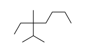 3-ethyl-2,3-dimethylheptane Structure