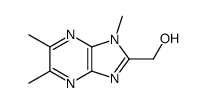 (3,5,6-trimethylimidazo[4,5-b]pyrazin-2-yl)methanol Structure