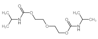 Carbamic acid,(1-methylethyl)-, oxydi-2,1-ethanediyl ester (9CI)结构式
