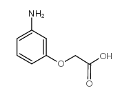 Acetic acid,2-(3-aminophenoxy)- Structure