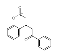4-硝基-1,3-二苯基-1-丁酮结构式