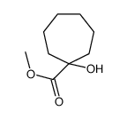 1-Hydroxy-cycloheptanecarboxylic acid methyl ester Structure