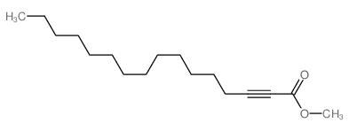 2-Hexadecynoic acid, methyl ester结构式