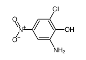 2-amino-6-chloro-4-nitrophenol结构式