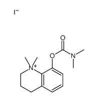 (1,1-dimethyl-3,4-dihydro-2H-quinolin-1-ium-8-yl) N,N-dimethylcarbamate,iodide结构式