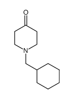N-环己基甲基-4-哌啶酮结构式