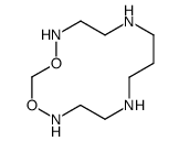 1,13-dioxa-2,5,9,12-tetrazacyclotetradecane Structure