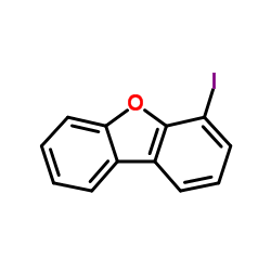 4-碘二苯并呋喃结构式