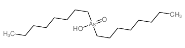 dioctylarsinic acid Structure