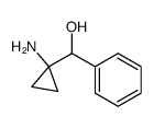 Benzenemethanol,-alpha--(1-aminocyclopropyl)- Structure
