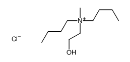 dibutyl(2-hydroxyethyl)methylammonium chloride Structure