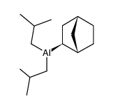 (1S,2S,4R)-bicyclo[2.2.1]heptan-2-yldiisobutylaluminum结构式