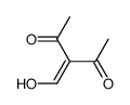 2-acetyl-3-oxo-butyraldehyde 1-enol tautomer Structure