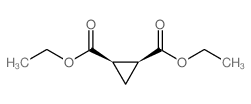 顺式-环丙烷-1,2-二羧酸二乙酯结构式