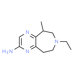 5H-Pyrazino[2,3-d]azepin-2-amine,7-ethyl-6,7,8,9-tetrahydro-5-methyl-(9CI) picture