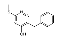 3-(甲基硫代)-6-苄基-1,2,4-噻嗪-5(2H)-酮结构式