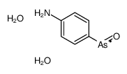 4-arsorosoaniline,dihydrate Structure