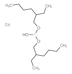 cadmium bis(2-ethylhexyl) phosphite Structure