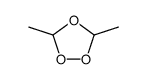3,5-dimethyl-1,2,4-trioxolane结构式