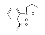 1-nitro-2-(propylsulphonyl)benzene Structure