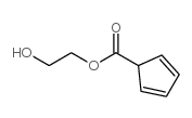 2,4-Cyclopentadiene-1-carboxylicacid,2-hydroxyethylester(9CI) structure