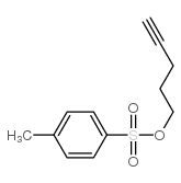 4-戊基对甲苯磺酸酯结构式