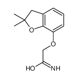 Acetamide, 2-[(2,3-dihydro-2,2-dimethyl-7-benzofuranyl)oxy]- (9CI) Structure