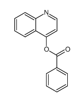 4-(benzoyloxy)quinoline Structure