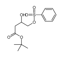 tert-butyl 4-(benzenesulfonyloxy)-3-hydroxybutanoate Structure