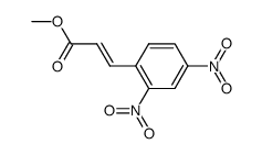2,4-dinitro-cinnamic acid methyl ester Structure