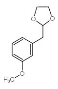 3-(1,3-DIOXOLAN-2-YLMETHYL)ANISOLE Structure