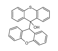 9-xanthen-9-yl-thioxanthen-9-ol Structure