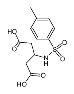 3-((4-methylphenyl)sulfonamido)pentanedioic acid结构式