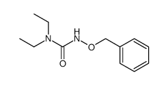 3-(benzyloxy)-1,1-diethylurea结构式