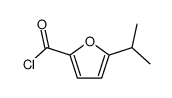 5-isopropyl-furan-2-carbonyl chloride Structure
