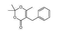 5-benzyl-2,2,6-trimethyl-1,3-dioxin-4-one Structure