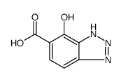 1H-Benzotriazole-6-carboxylic acid, 7-hydroxy Structure