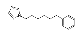 1-(6-phenylhexyl)-1,2,4-triazole Structure