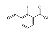 3-formyl-2-iodobenzoyl chloride结构式