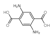 2,5-diaminoterephthalic acid structure