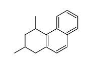 2,4-dimethyl-1,2,3,4-tetrahydro-phenanthrene结构式