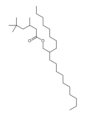 2-octyldodecyl 3,5,5-trimethylhexanoate Structure