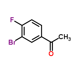 3'-溴-4'-氟苯乙酮结构式