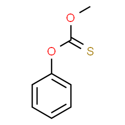 Thiocarbonic acid O-methyl O-phenyl ester结构式