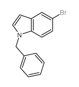 1H-Indole,5-bromo-1-(phenylmethyl)- Structure