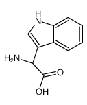 (2R)-2-amino-2-(1H-indol-3-yl)acetic acid Structure